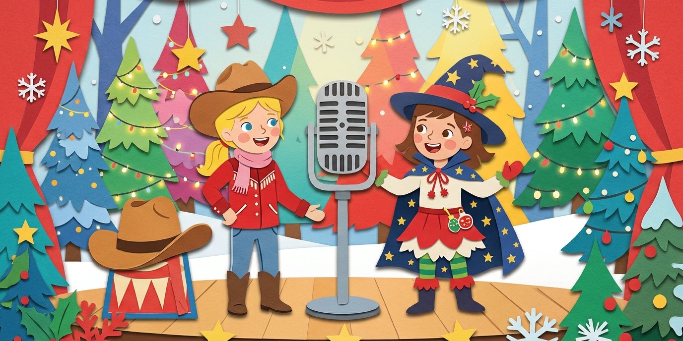 Illustration: Musical “Christmas with Bibi & Tina” — Stage Theater des Westens