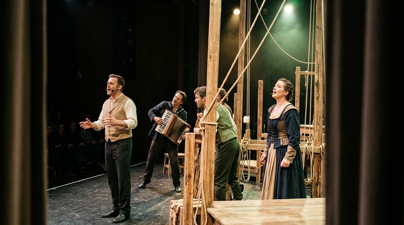 AI-generated image: Musical “Robin Hood” — ATZE Musiktheater