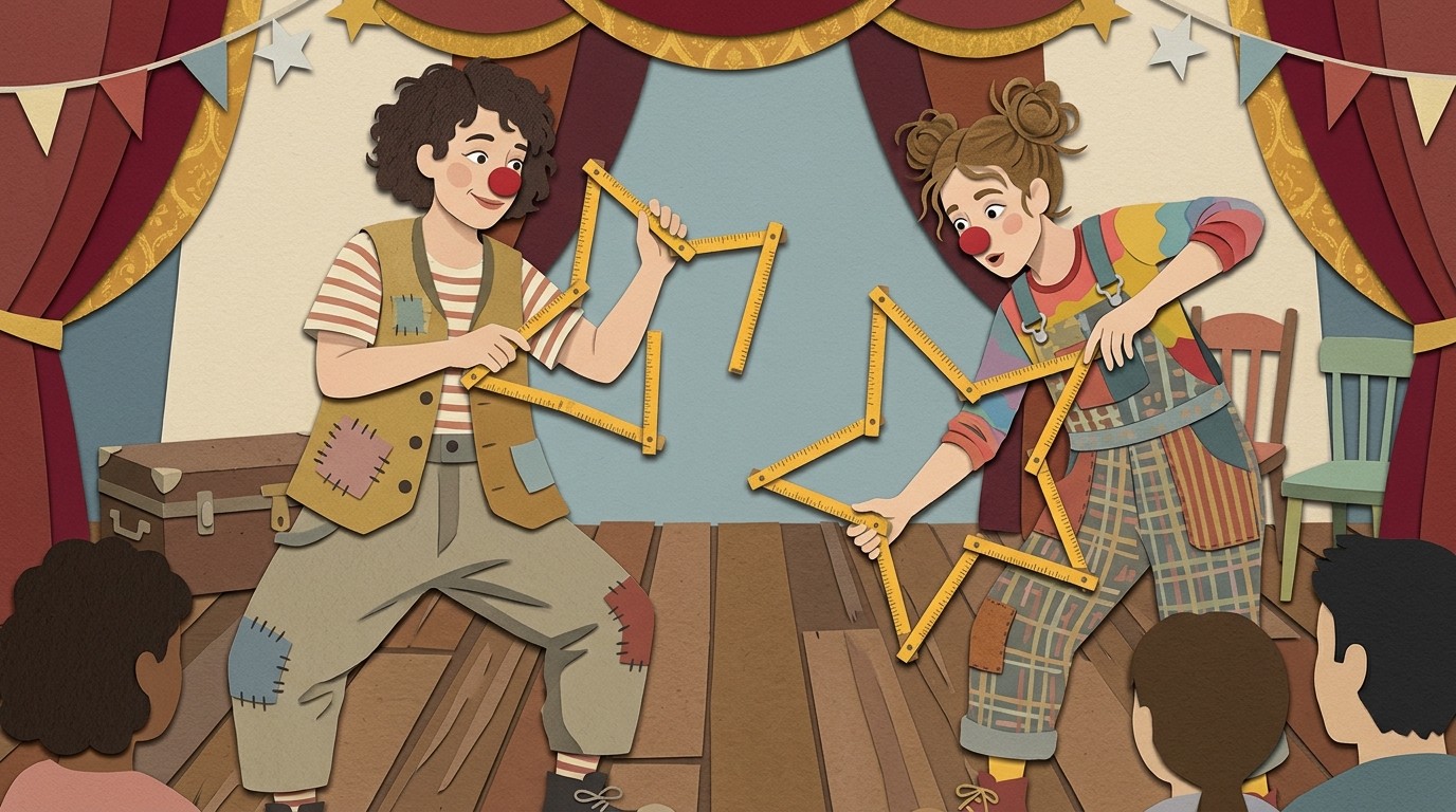 Illustration: Clown-Theaterstück — Zirkus Mond
