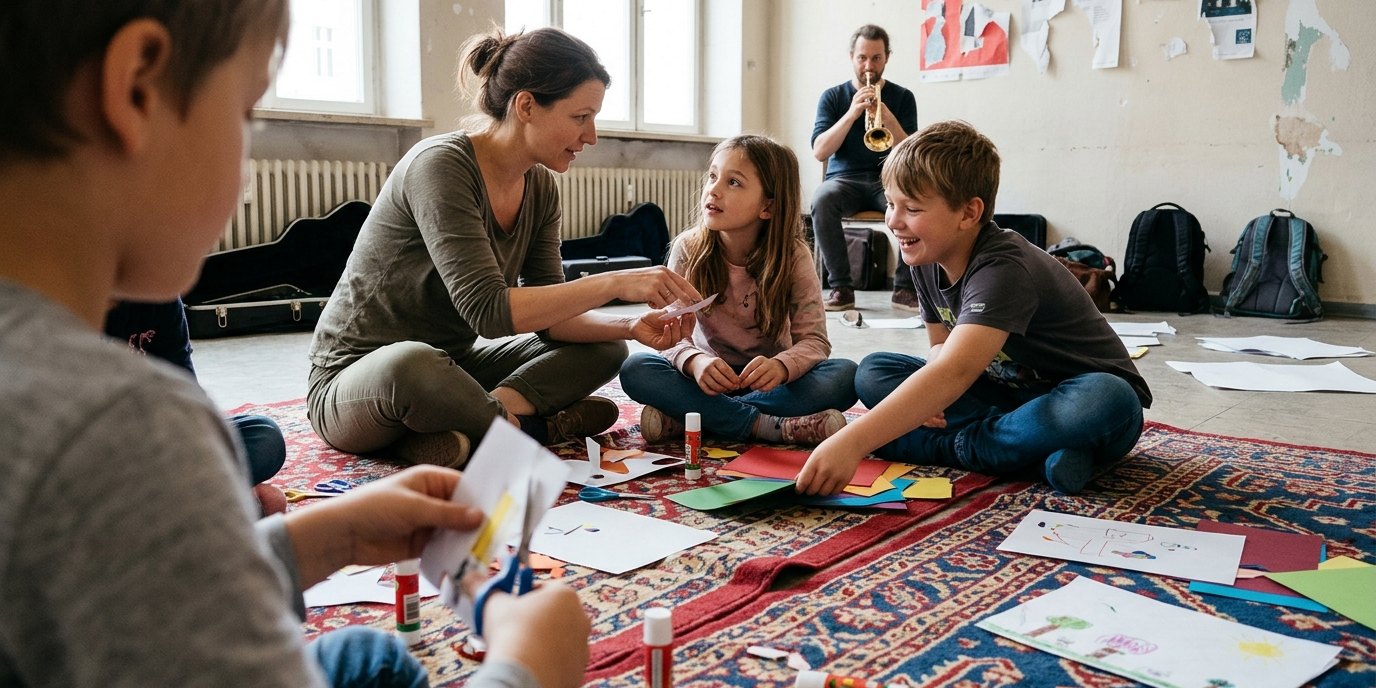 AI-generated image: Classical Sunday Junior — Nikolaisaal Potsdam