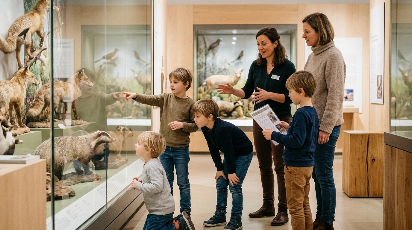 AI-generated image: Guided tour: native wildlife highlights — Naturkundemuseum Potsdam