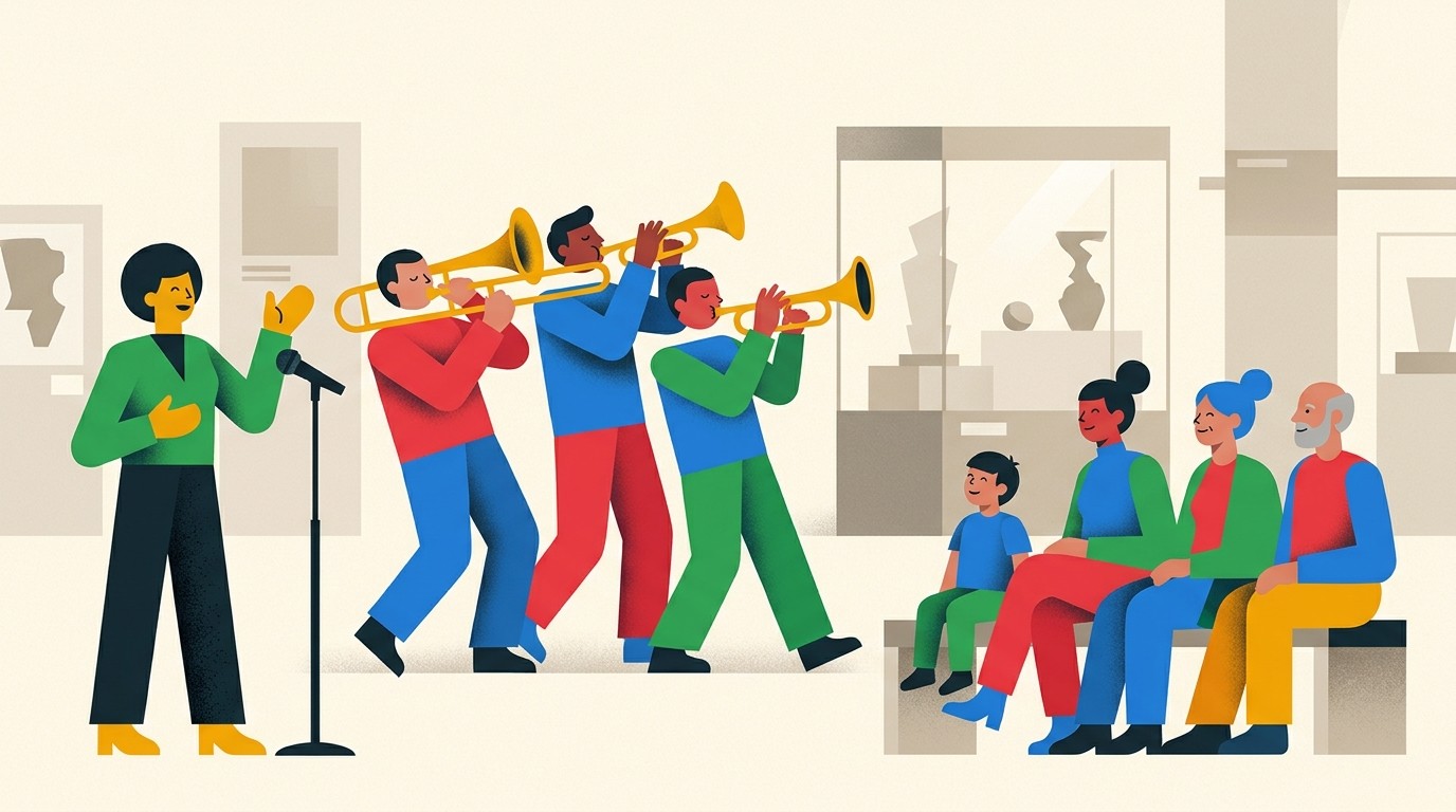 Illustration: Concert “Alpenspaziergang” — Humboldt Forum im Berliner Schloss
