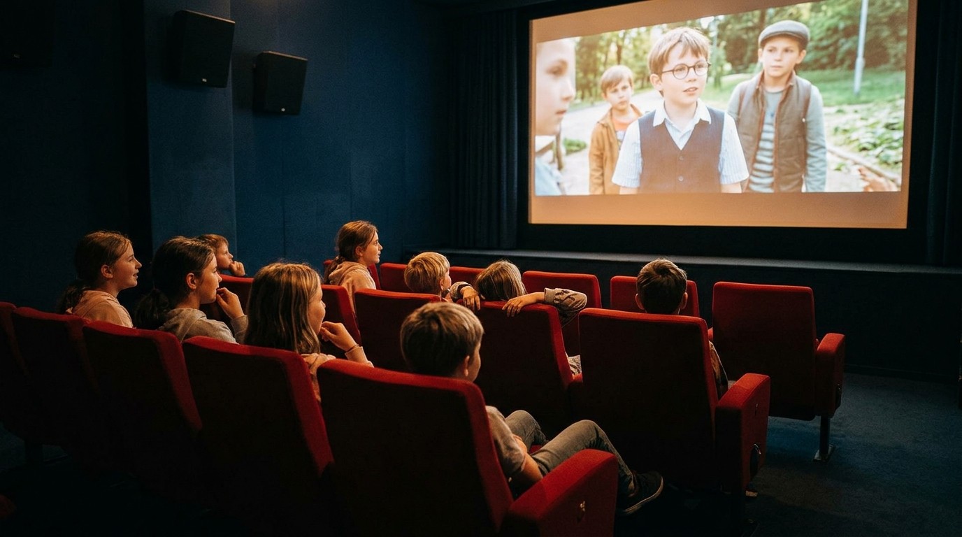 AI-generated image: Film screening “Emil and the Detectives” — Il Kino