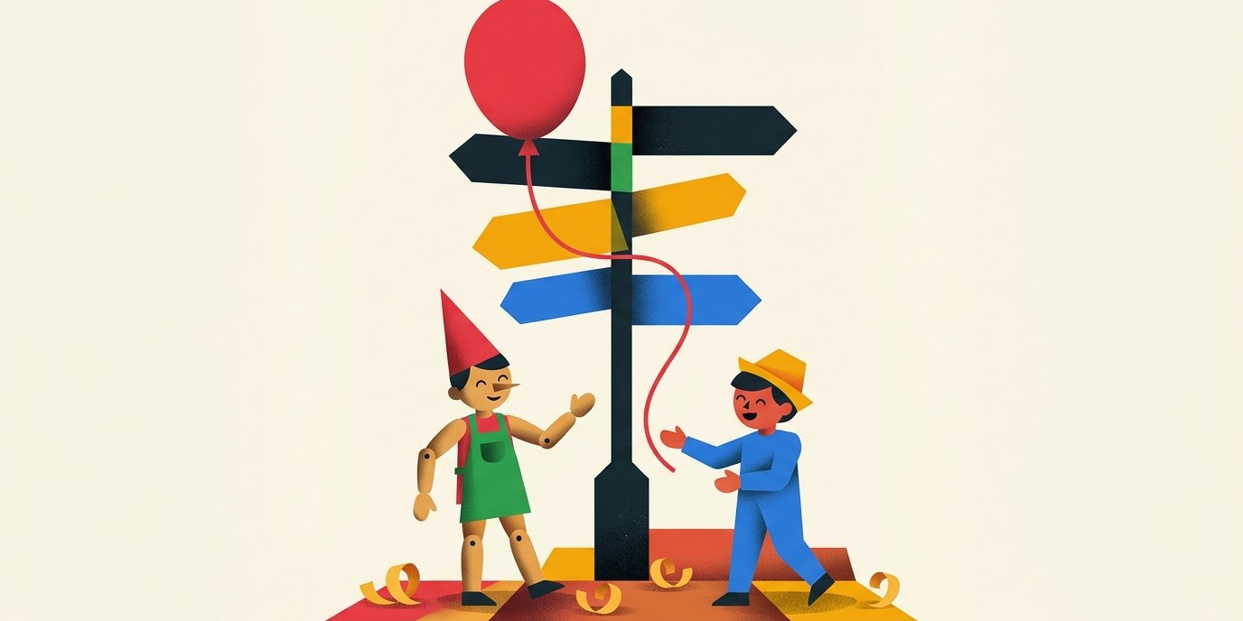 Illustration: Musical “Pinocchio” — Theater an der Parkaue