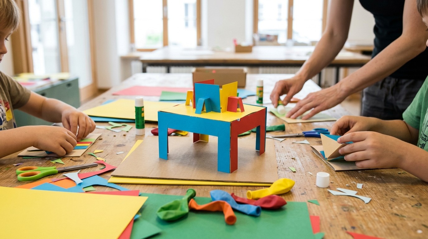 AI-generated image: Pop-up workshop — Haus Bastian