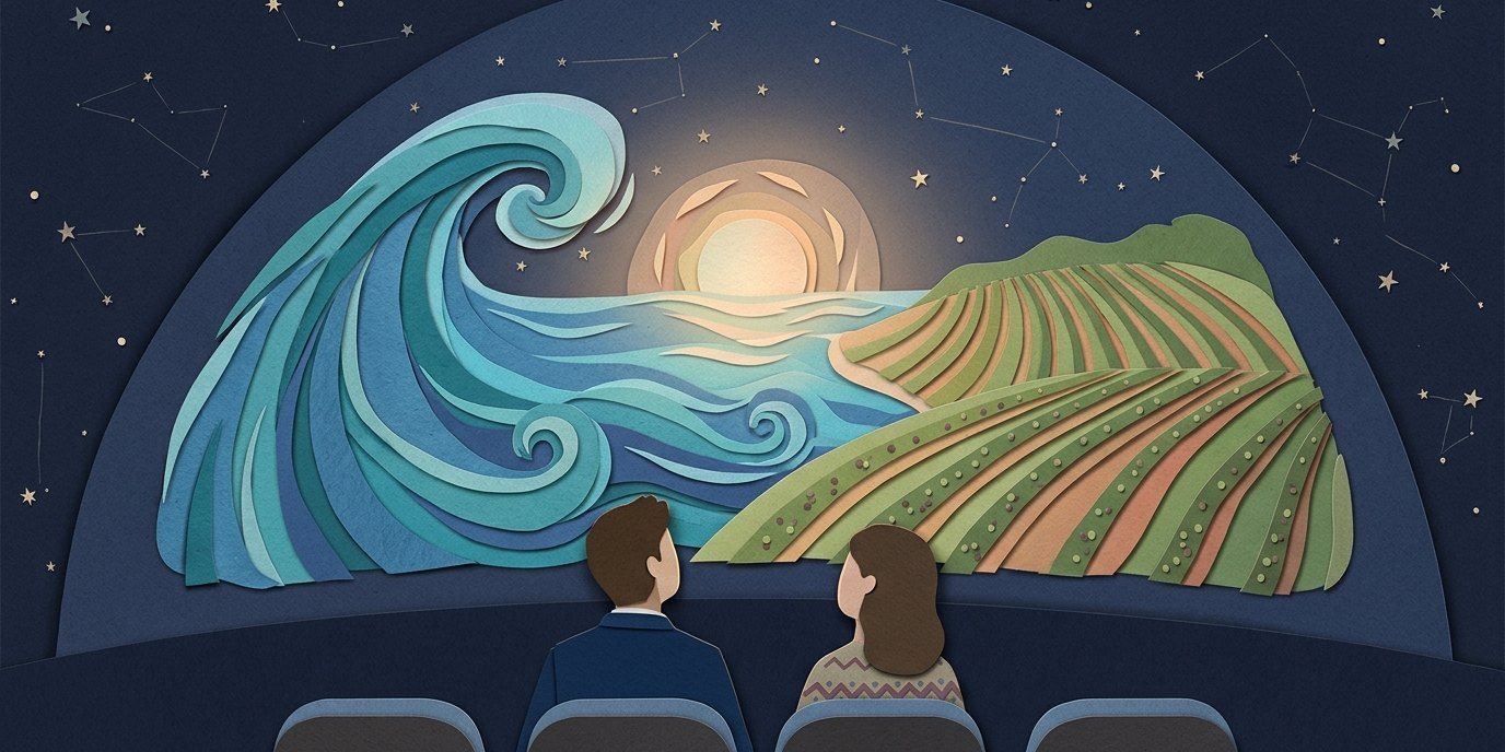 Illustration: Vortrag „GFZ Earth Update“ — Zeiss-Großplanetarium
