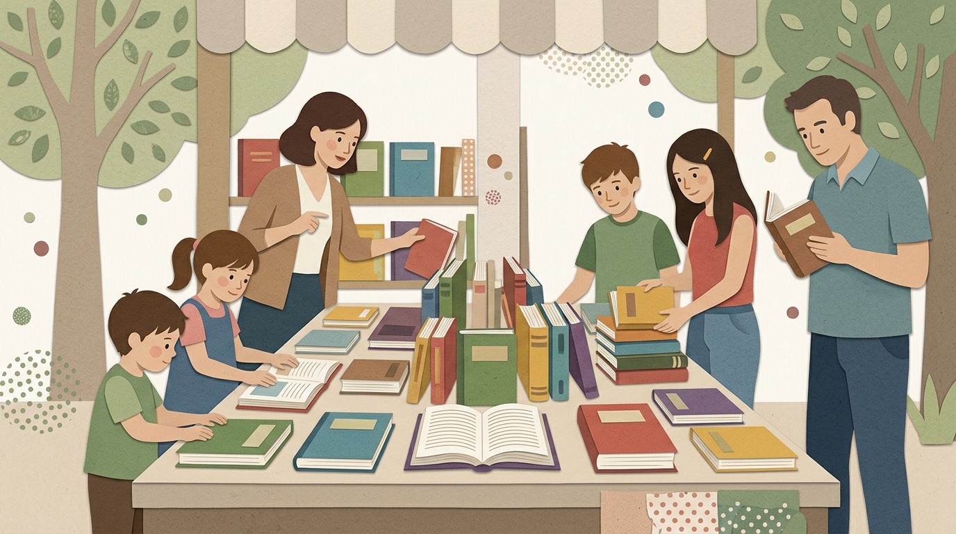 Illustration: Buchfestival „V Tochku“ — PalaisPopulaire