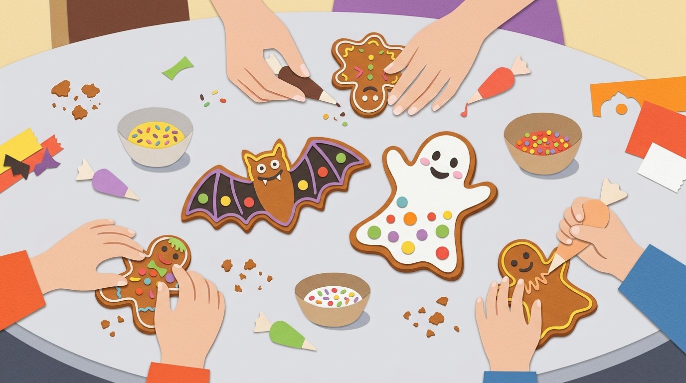 Illustration: Halloweenparty — Kultur Studio Berlin