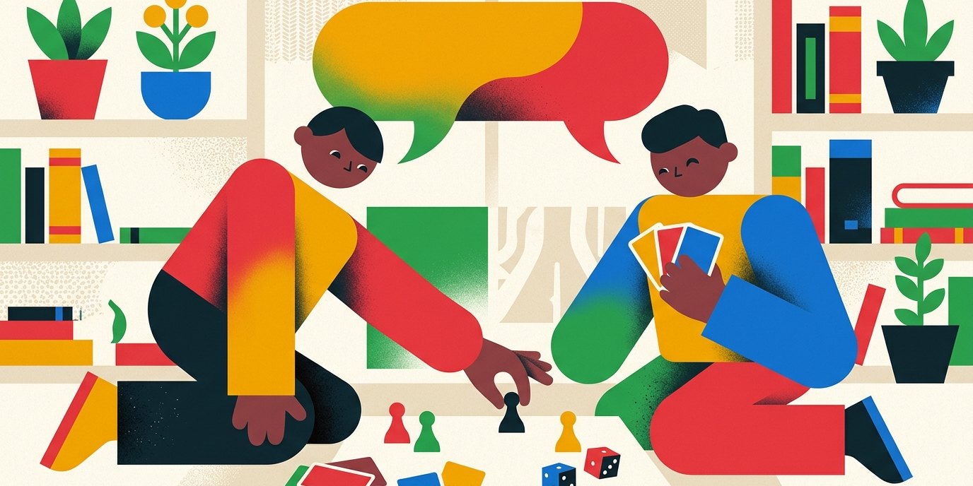 Иллюстрация: День настольных и карточных игр — Bibliothek Lichtenrade