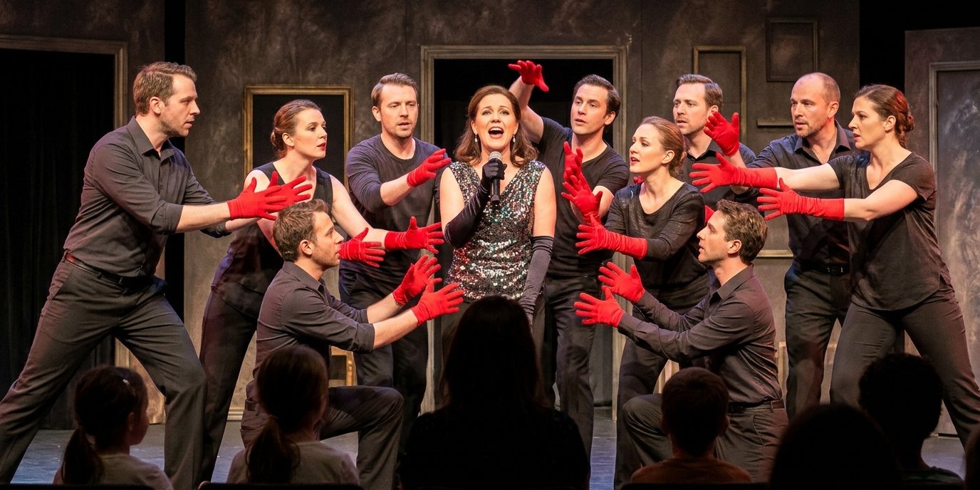 AI-generated image: Musical “Wir sind am Leben” — Stage Theater des Westens