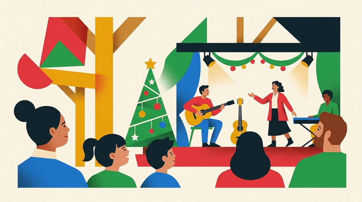 Illustration: Christmas musical — Alte Fasanerie – Familienfarm Lübars