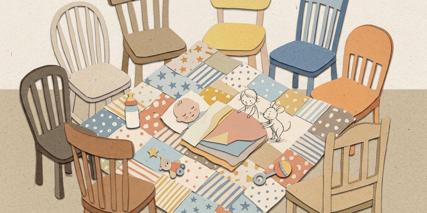 Illustration: Premature baby parents meetup — Kreativhaus
