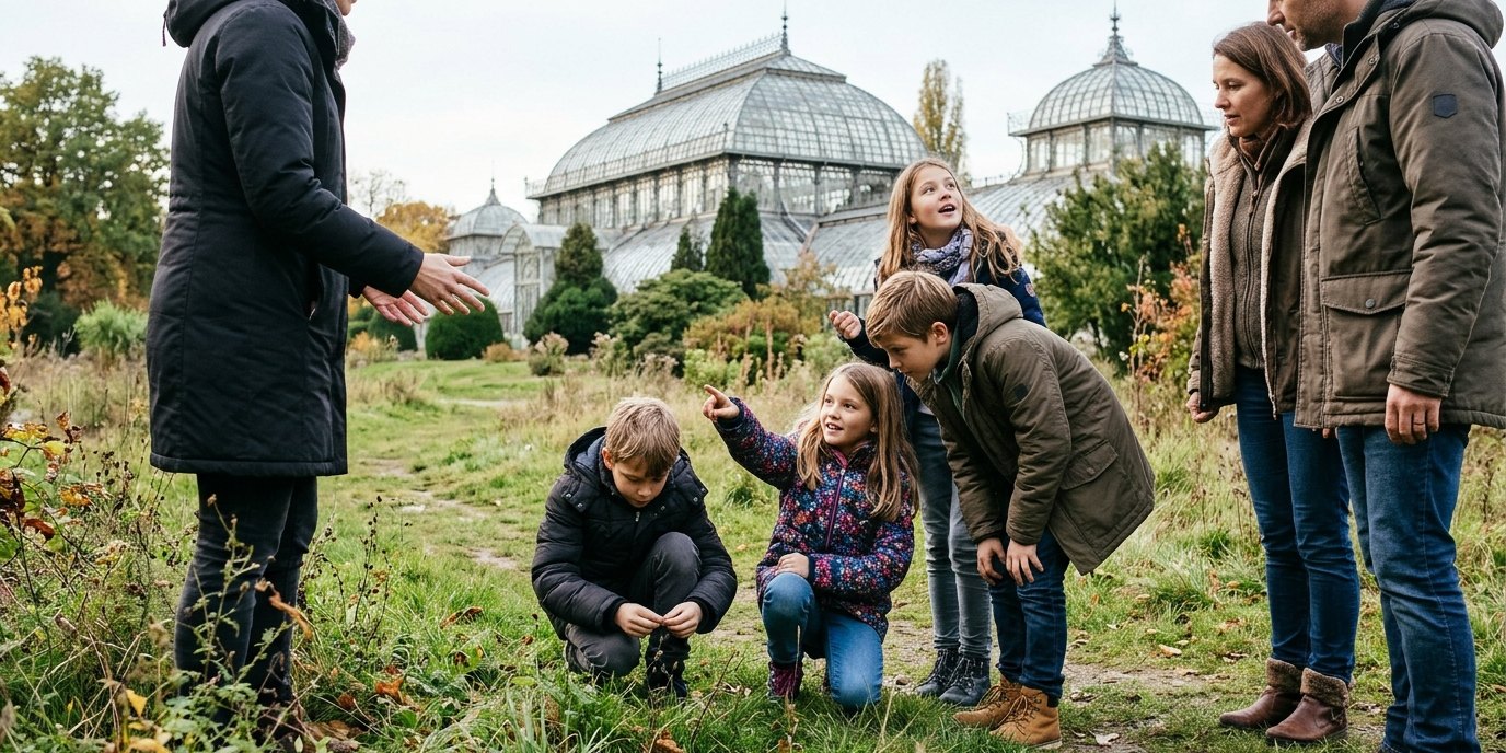 AI-generated image: Sunday guided tour — Botanischer Garten und Botanisches Museum Berlin