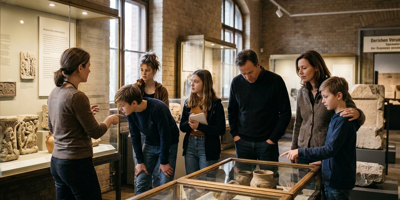 AI-generated image: Guided tour “Las Americas” — Humboldt Forum im Berliner Schloss