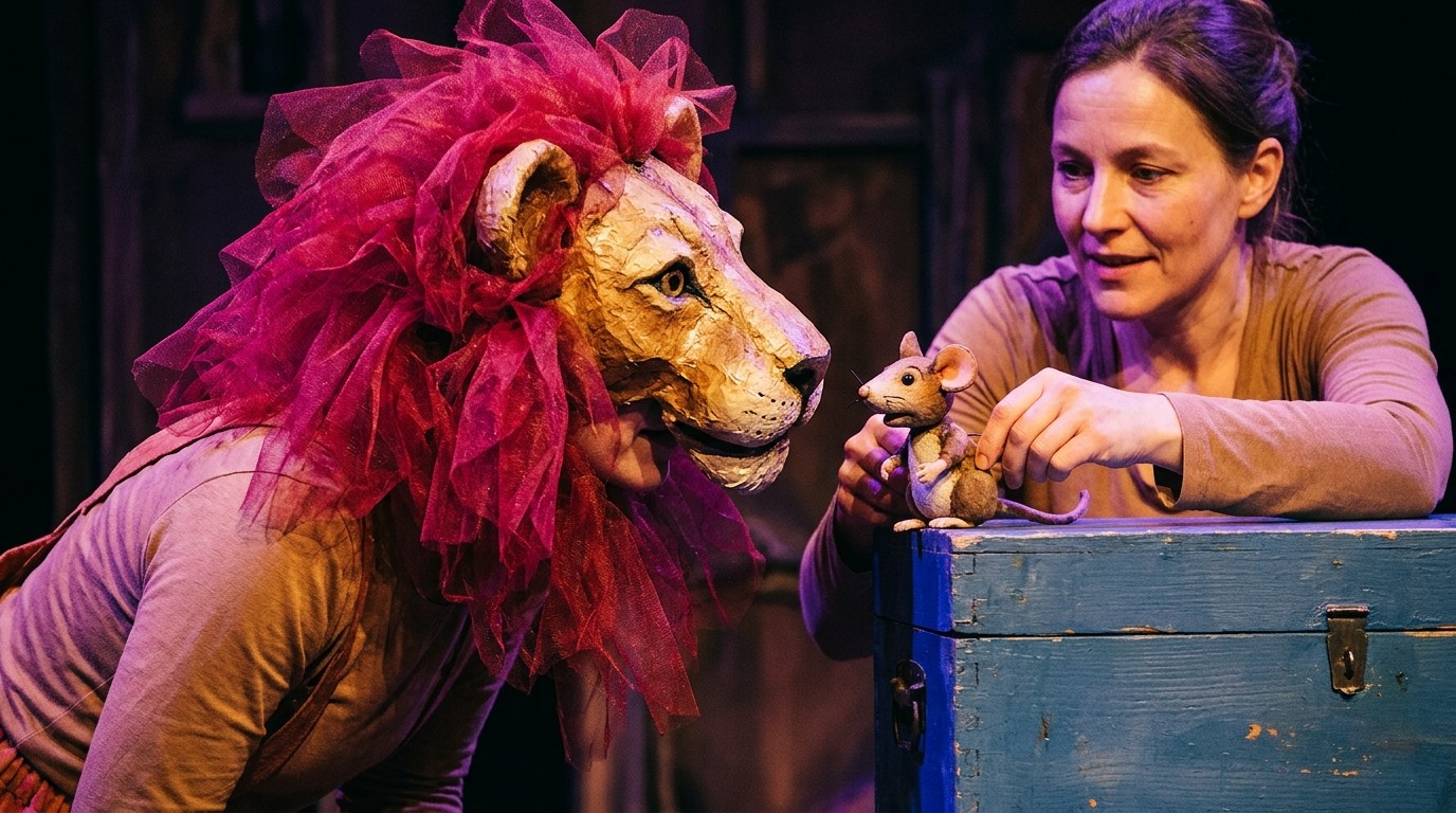 Изображение, созданное ИИ: «Лев в тебе» — Das Weite Theater