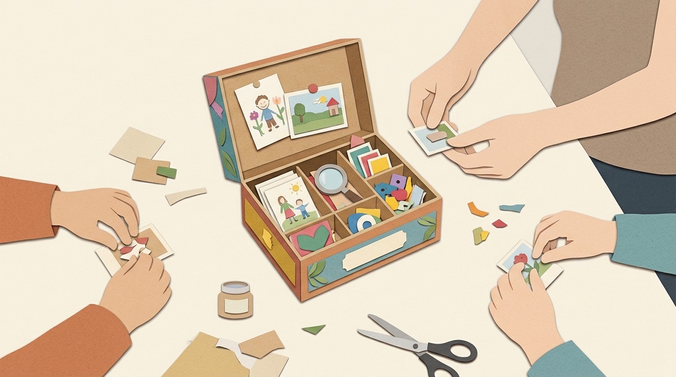 Illustration: Workshop “Storybox” — Forschungscampus Dahlem