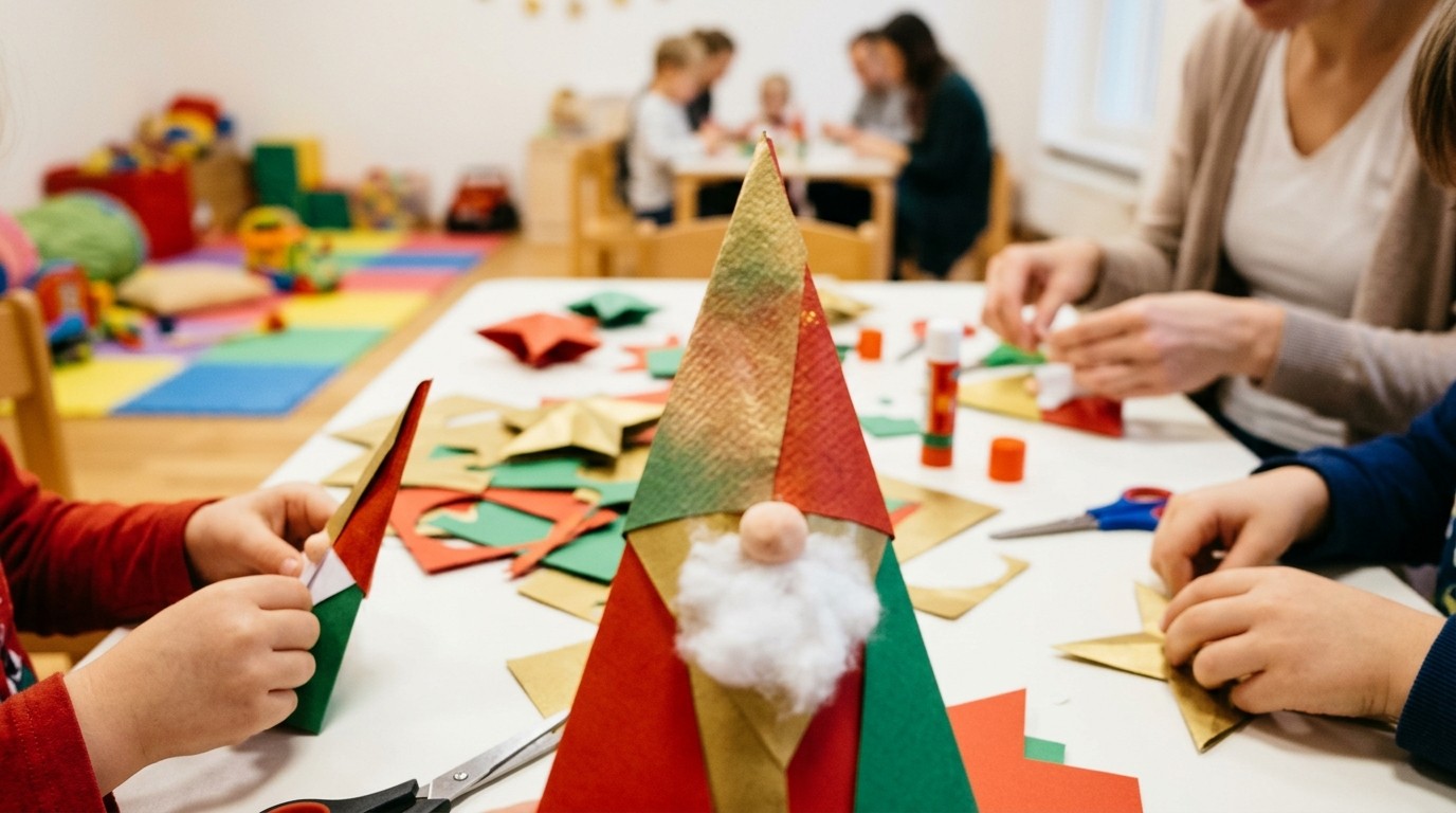AI-generated image: Christmas crafts for families — Stadtteilzentrum Pankow