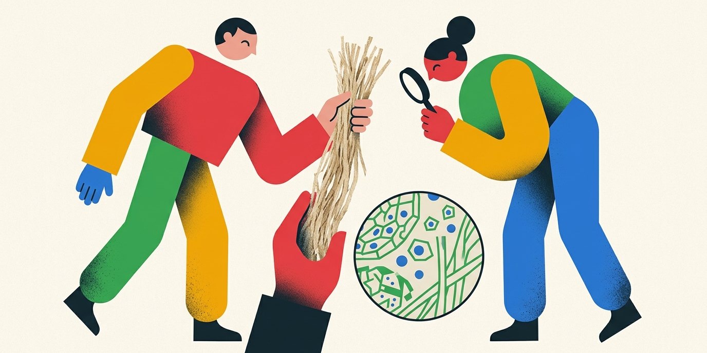 Illustration: Workshop “Cellulose Beyond Boundaries” — Haus des Papiers