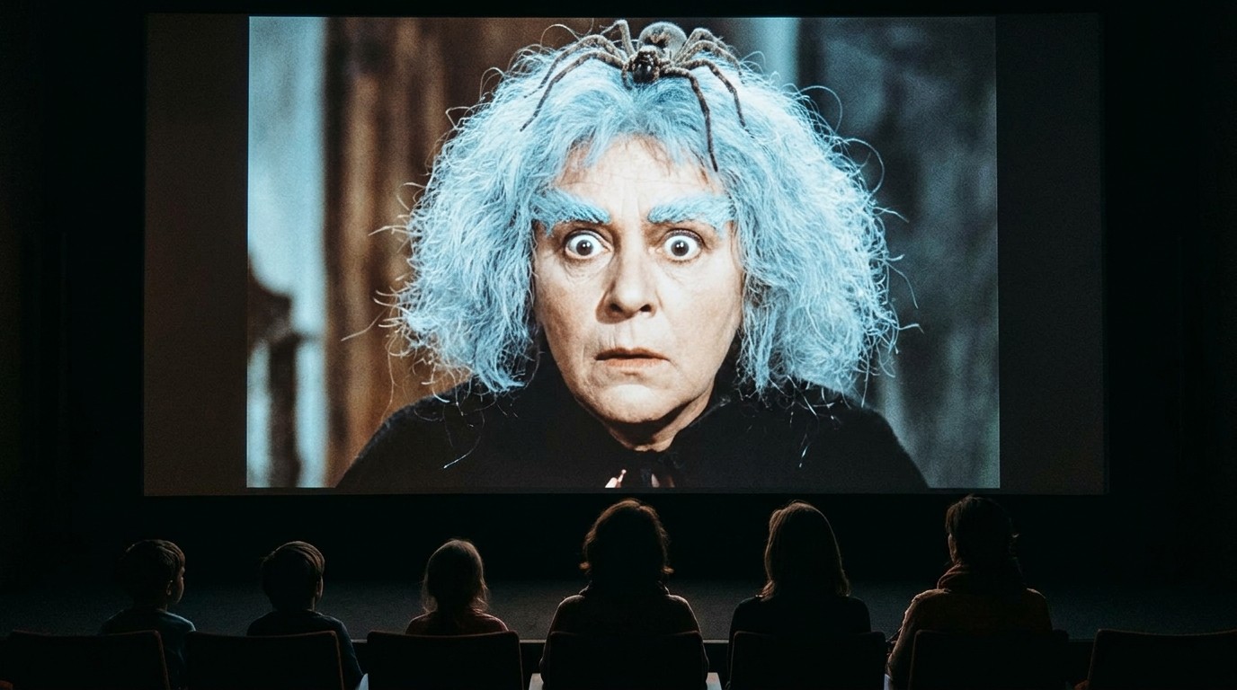 AI-generated image: Film “Olle Hexe” — Filmmuseum Potsdam