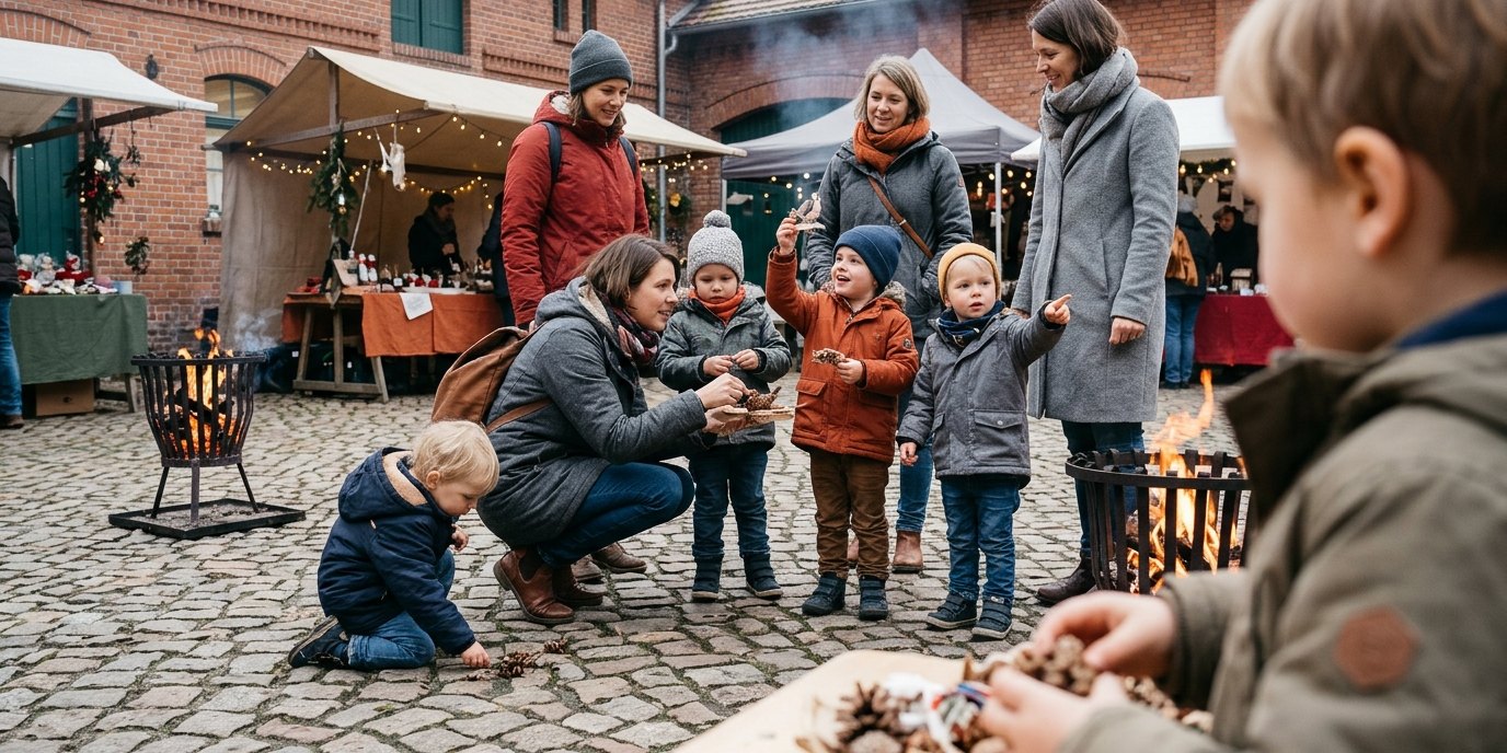 AI-generated image: St. Martin’s bazaar — Naturhof Berlin-Malchow