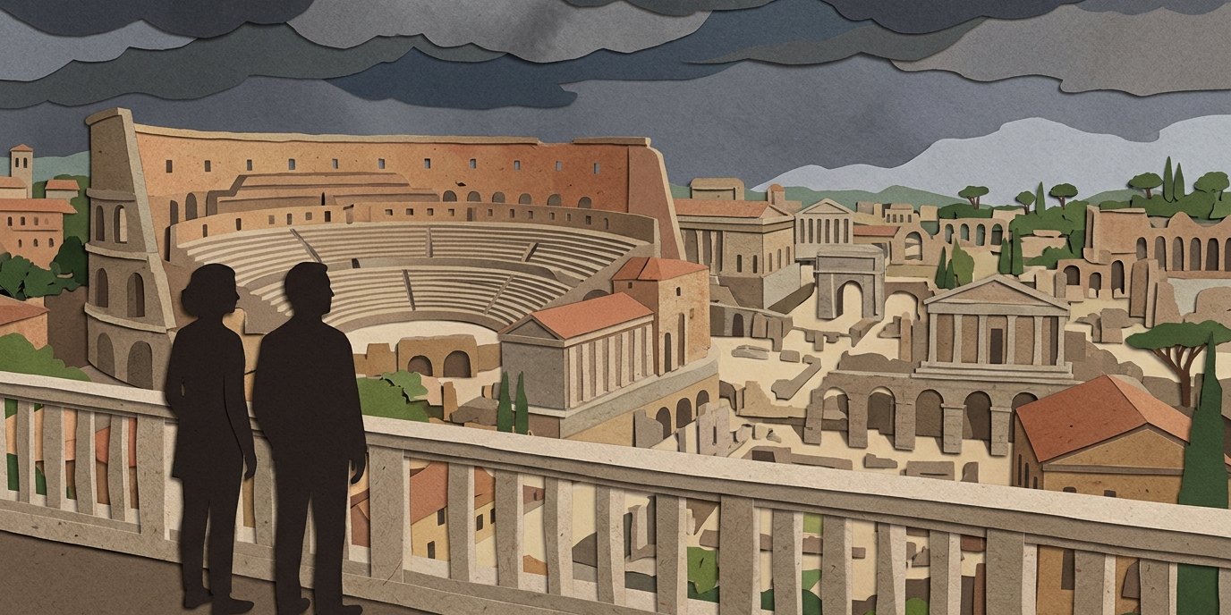 Illustration: Self-guided tour “Gigantische Zeitreise” — Pergamonmuseum. Das Panorama