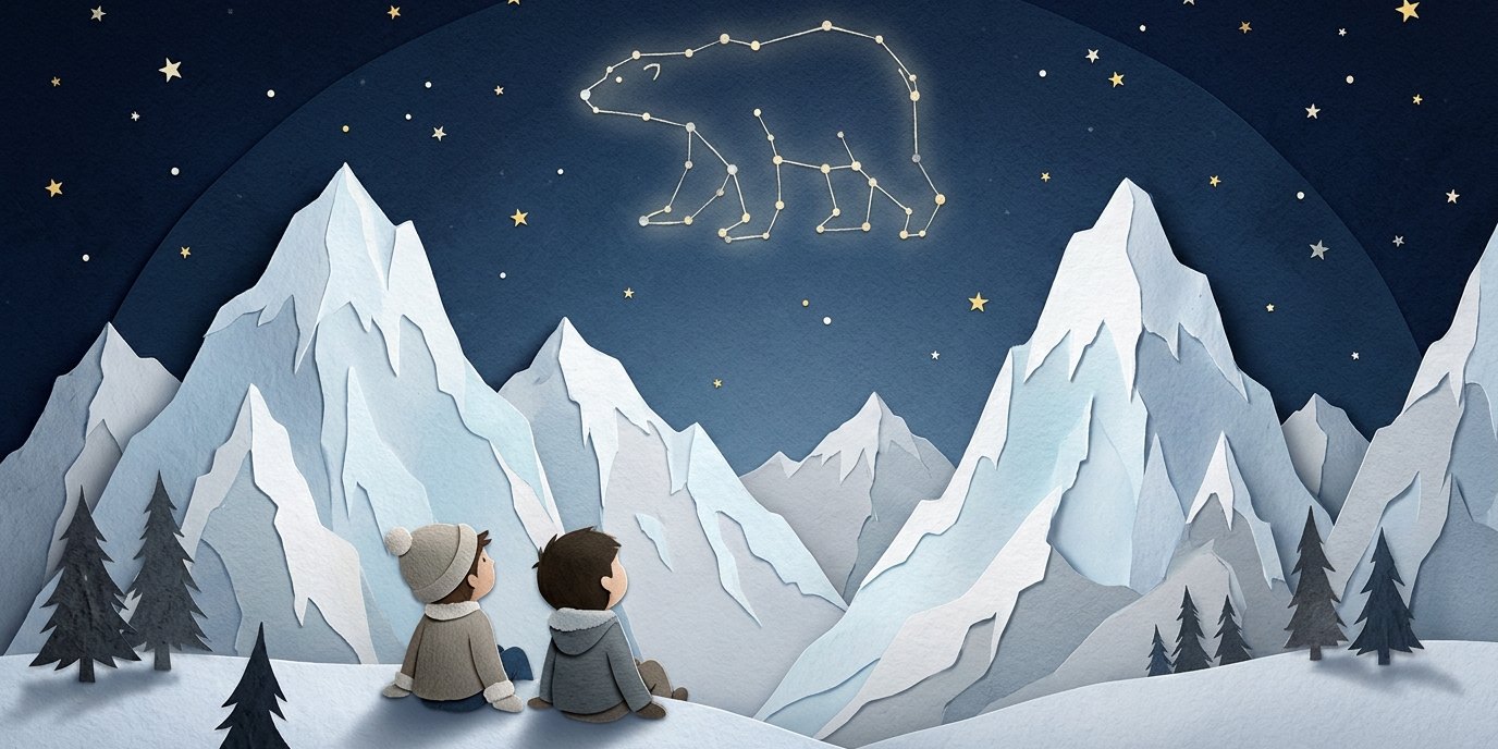Illustration: Planetarium show “Lars the Little Polar Bear” — URANIA - Planetarium