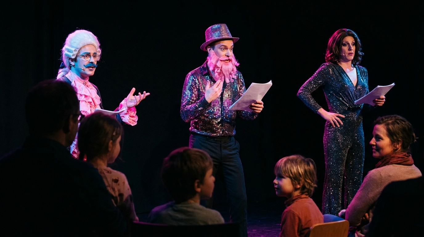 AI-generated image: Berlin Youth Theatre Prize — Theater an der Parkaue