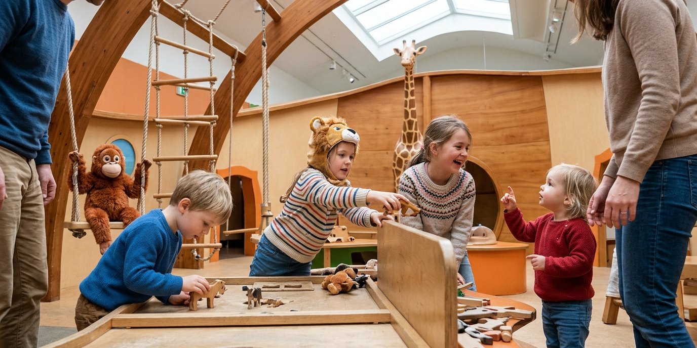 AI-generated image: ANOHA Children's Museum — ANOHA - Kinderwelt des Jüdischen Museums Berlin