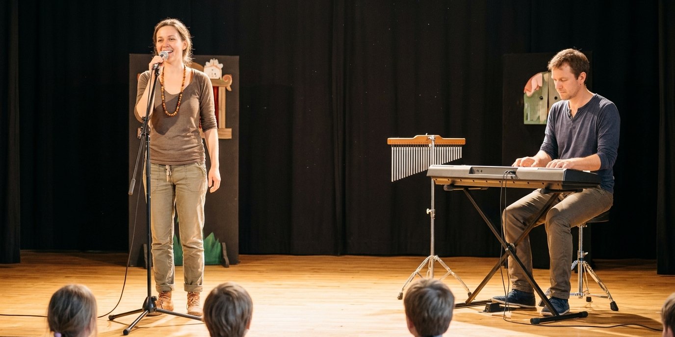 AI-generated image: Concert “Bobo & Herzfeld” — Das Weite Theater