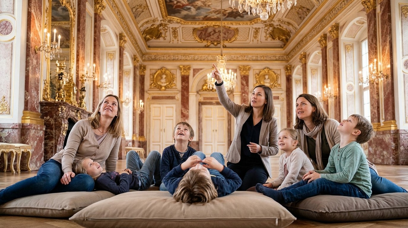 AI-generated image: Guided tour “King, Palace and Guest Rooms” — Neue Kammern von Sanssouci
