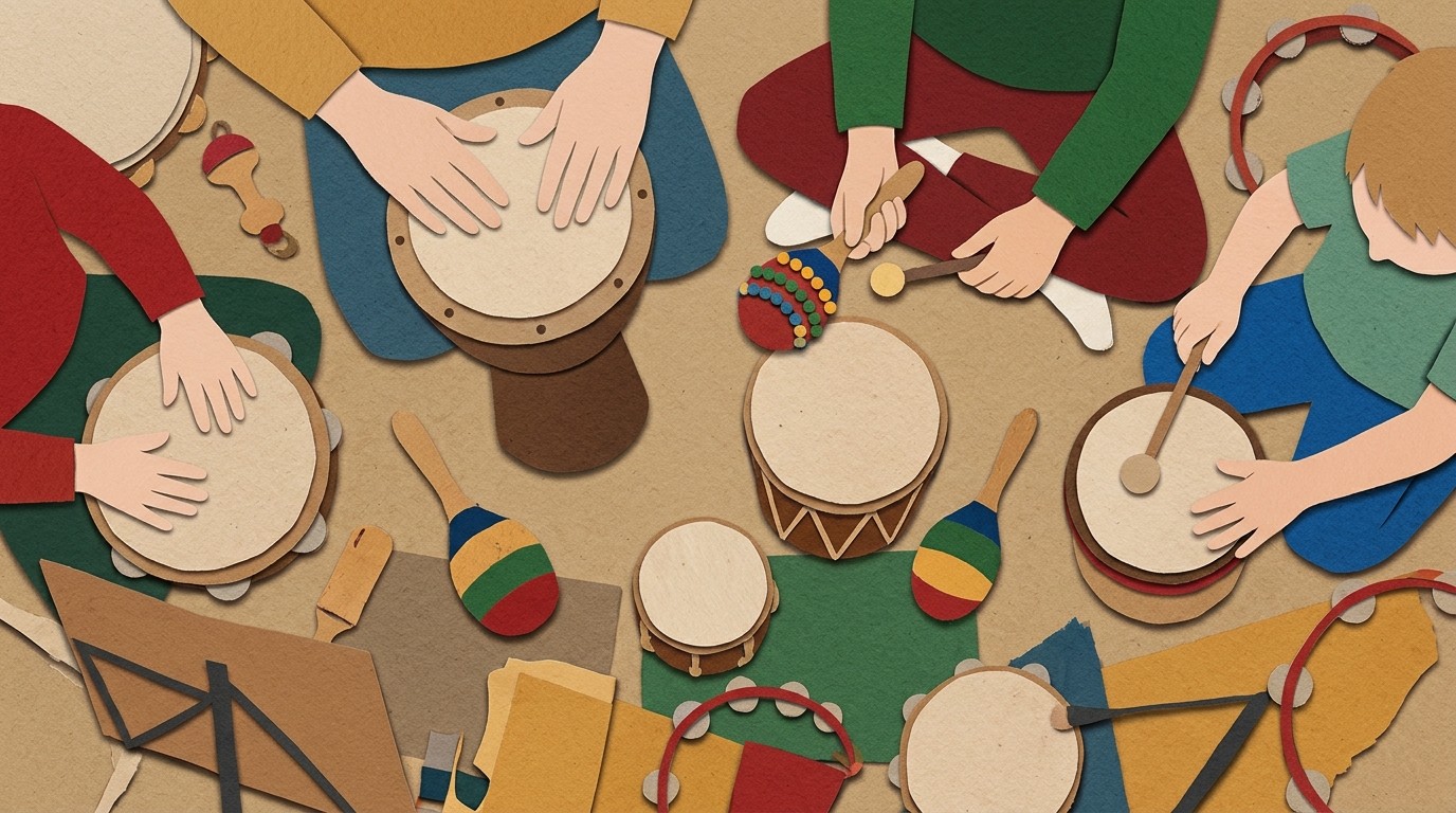 Illustration: Musiktheater „Chaos“ — ATZE Musiktheater