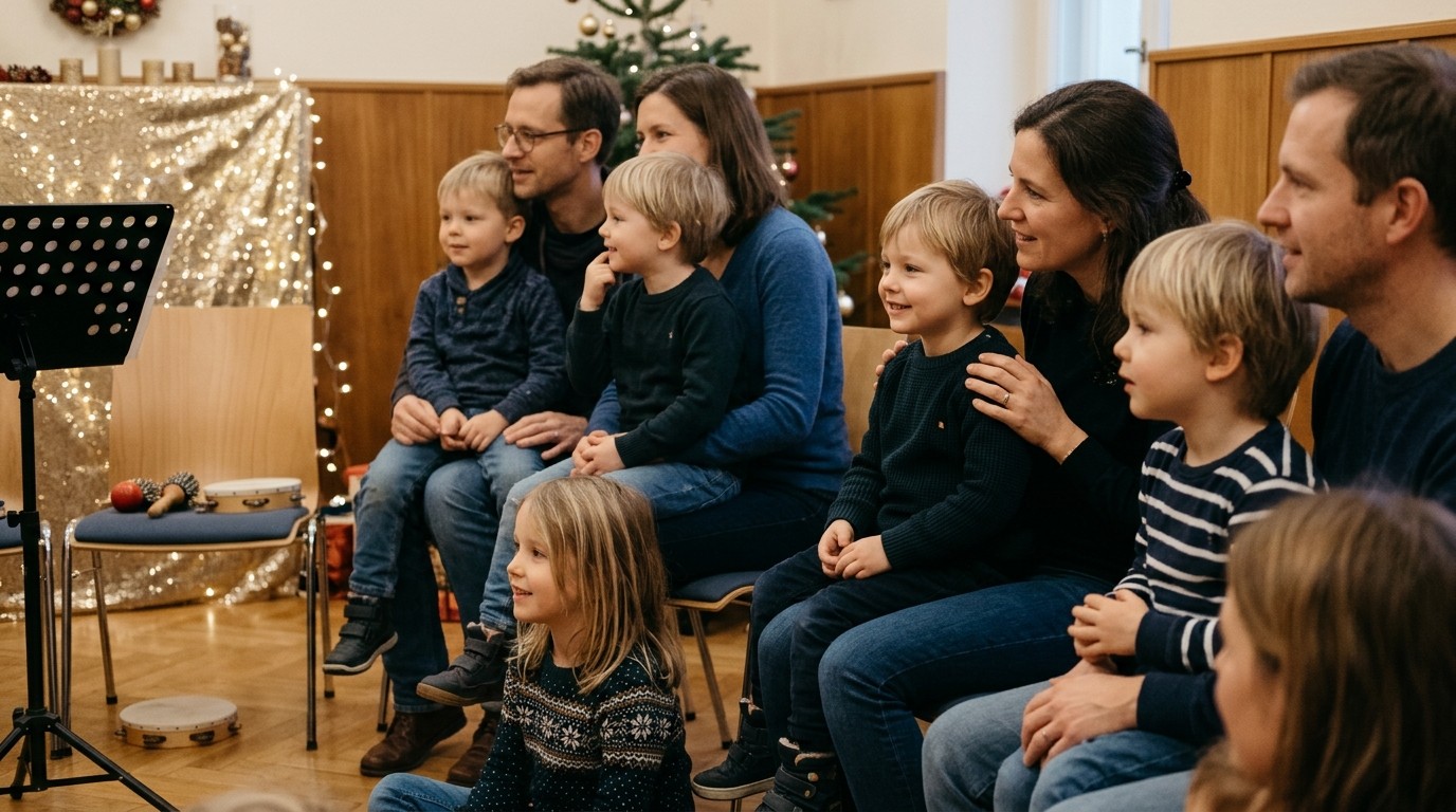 AI-generated image: Concert “Dunkel, funkel” — Musikschule City West - Charlottenburg