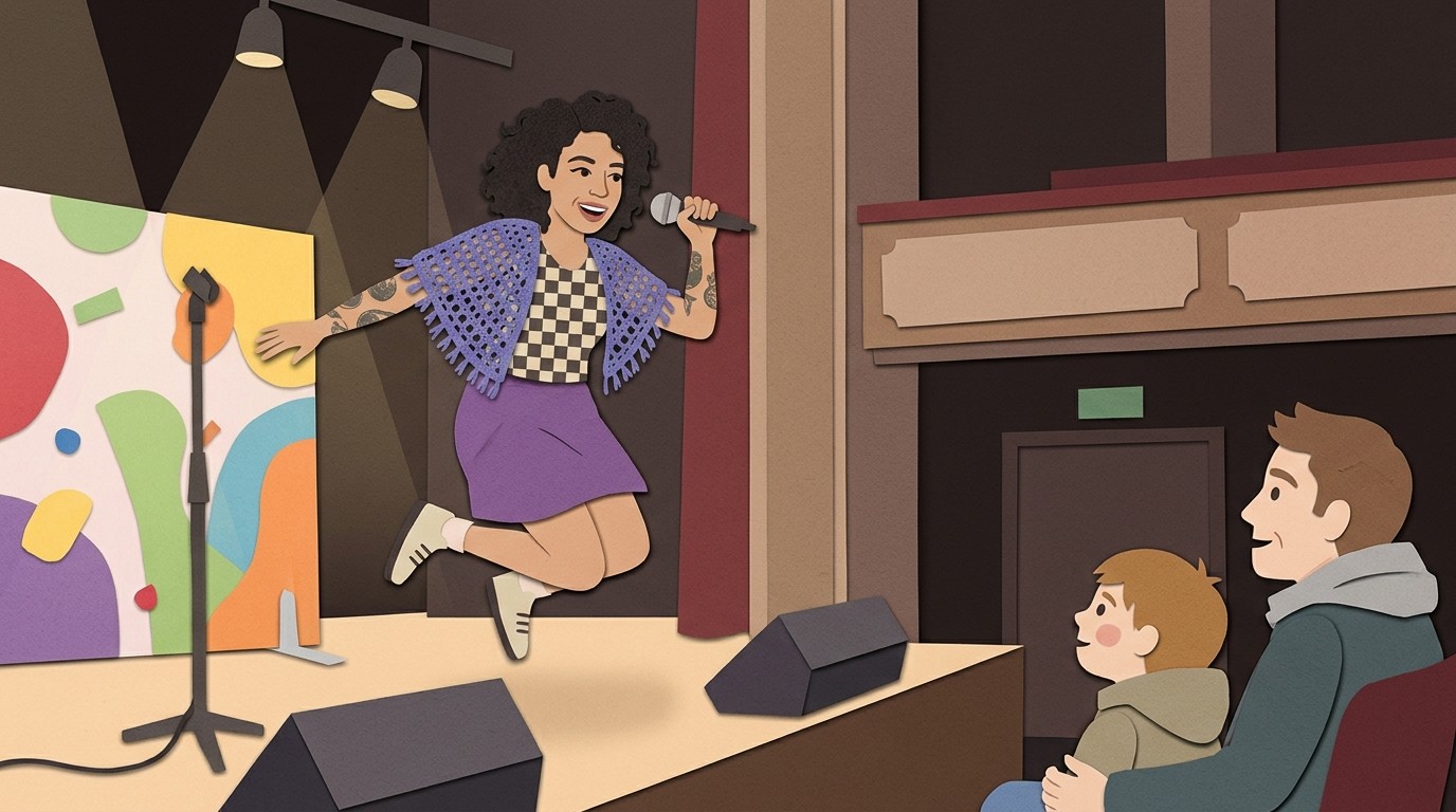 Illustration: Concert by Sukini — Theater an der Parkaue