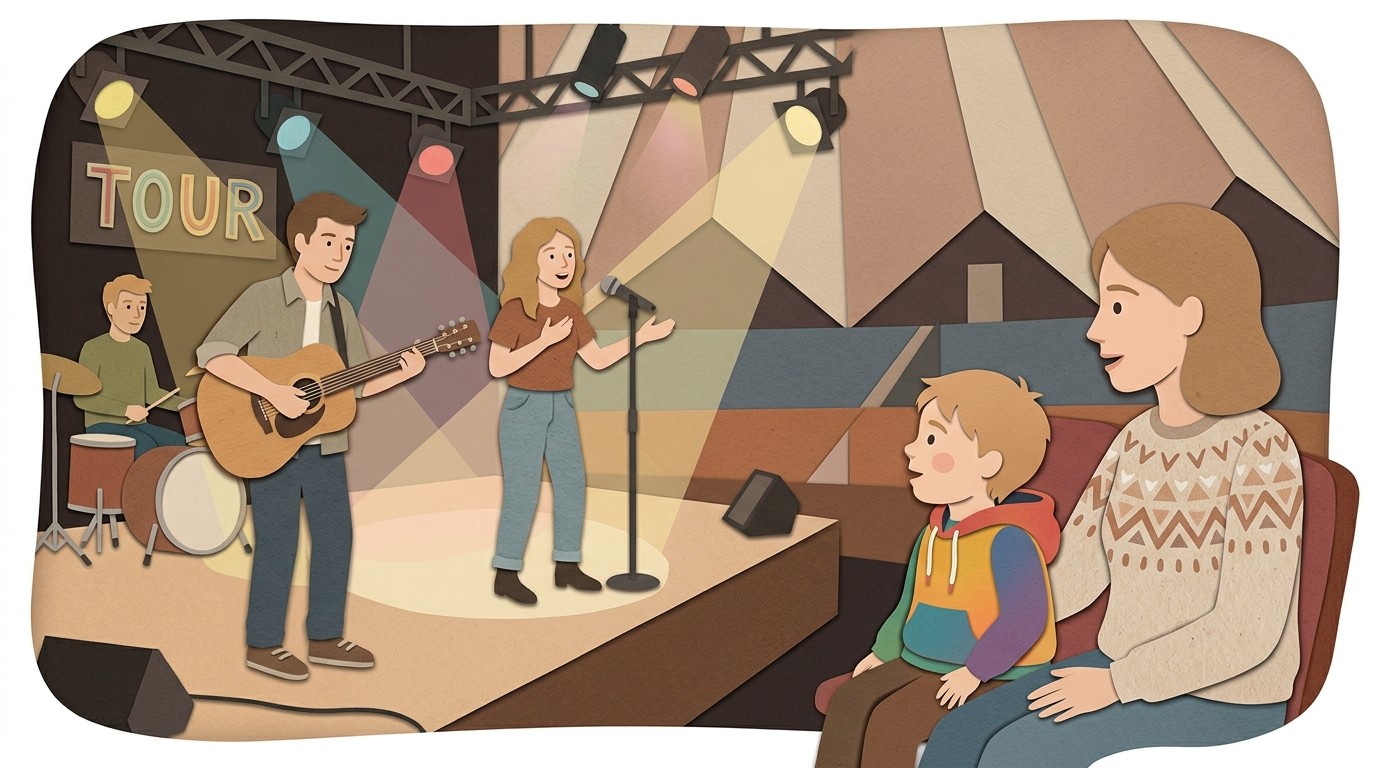 Illustration: Tour “Die Kinder spielen verrückt” – Deine Freunde — Tempodrom