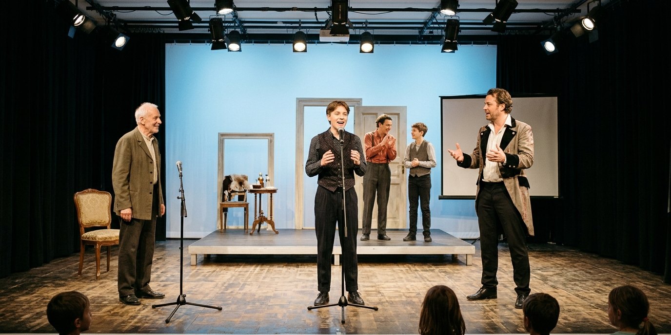 AI-generated image: Play “No Planet B” — ATZE Musiktheater