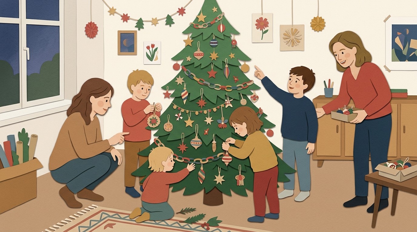 Illustration: New Year celebration — Kultur Studio Berlin